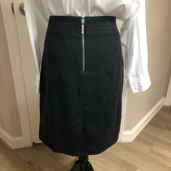 Gray Michael Kors Pencil Skirt Sz 12 - Picture 5 of 5